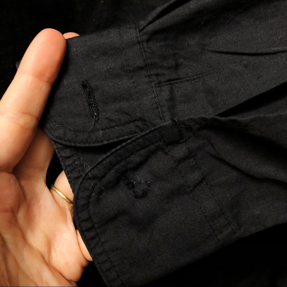 Black Moschino Button-Down With Batwing - Picture 7 of 7
